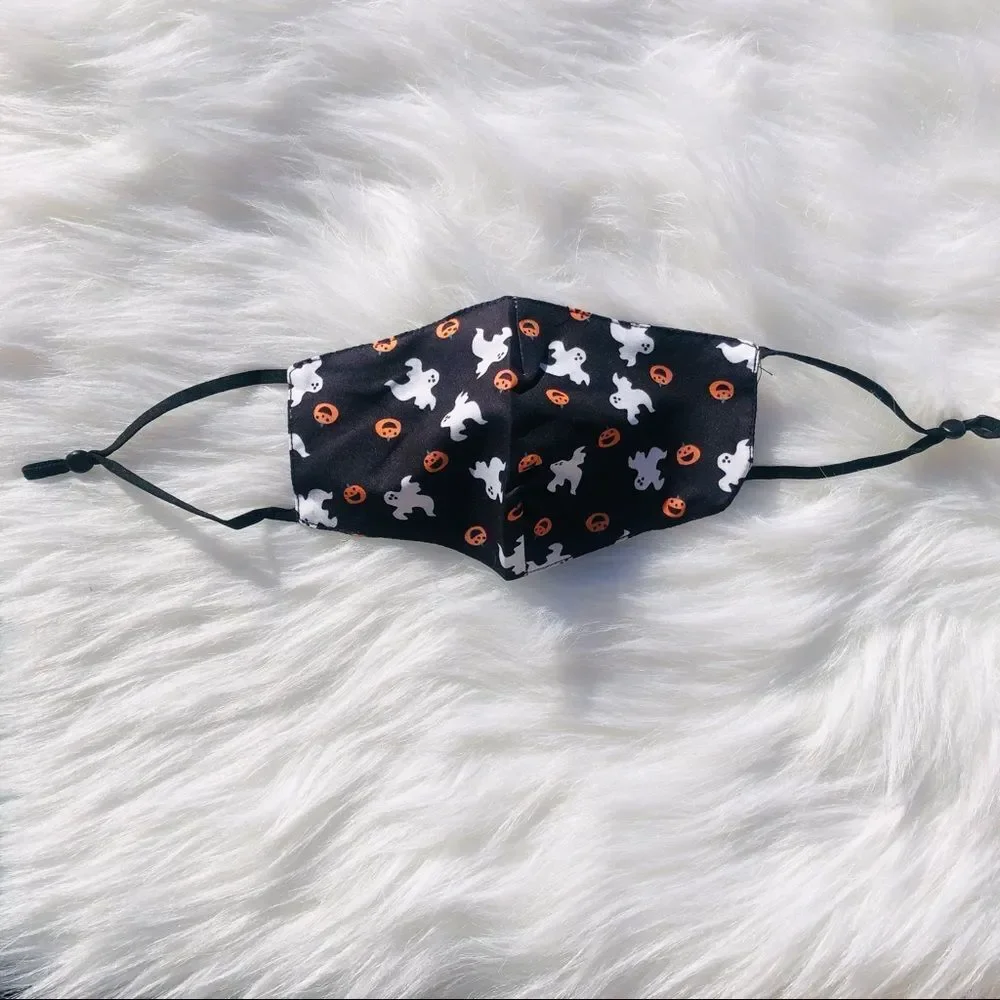 Brand New Halloween Kids Face Mask‎ One Size Adjustable Strap (KIDS MASK)